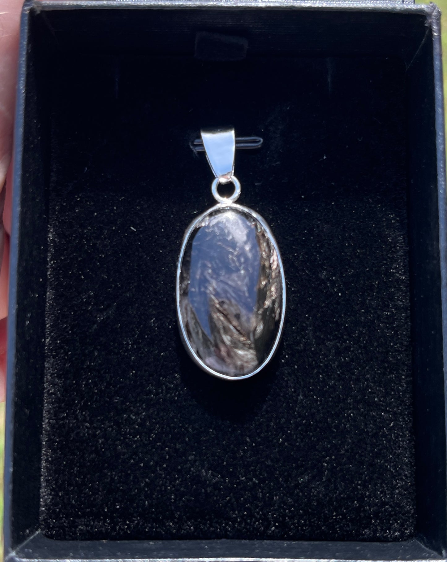 Golden Seraphinite Pendant